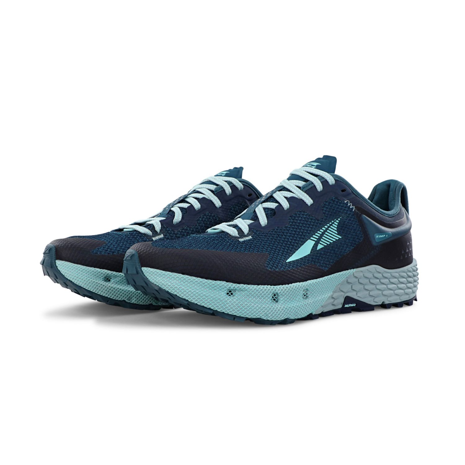 Chaussures Trail Running Altra Timp 4 Femme Turquoise Foncé | France-73029189