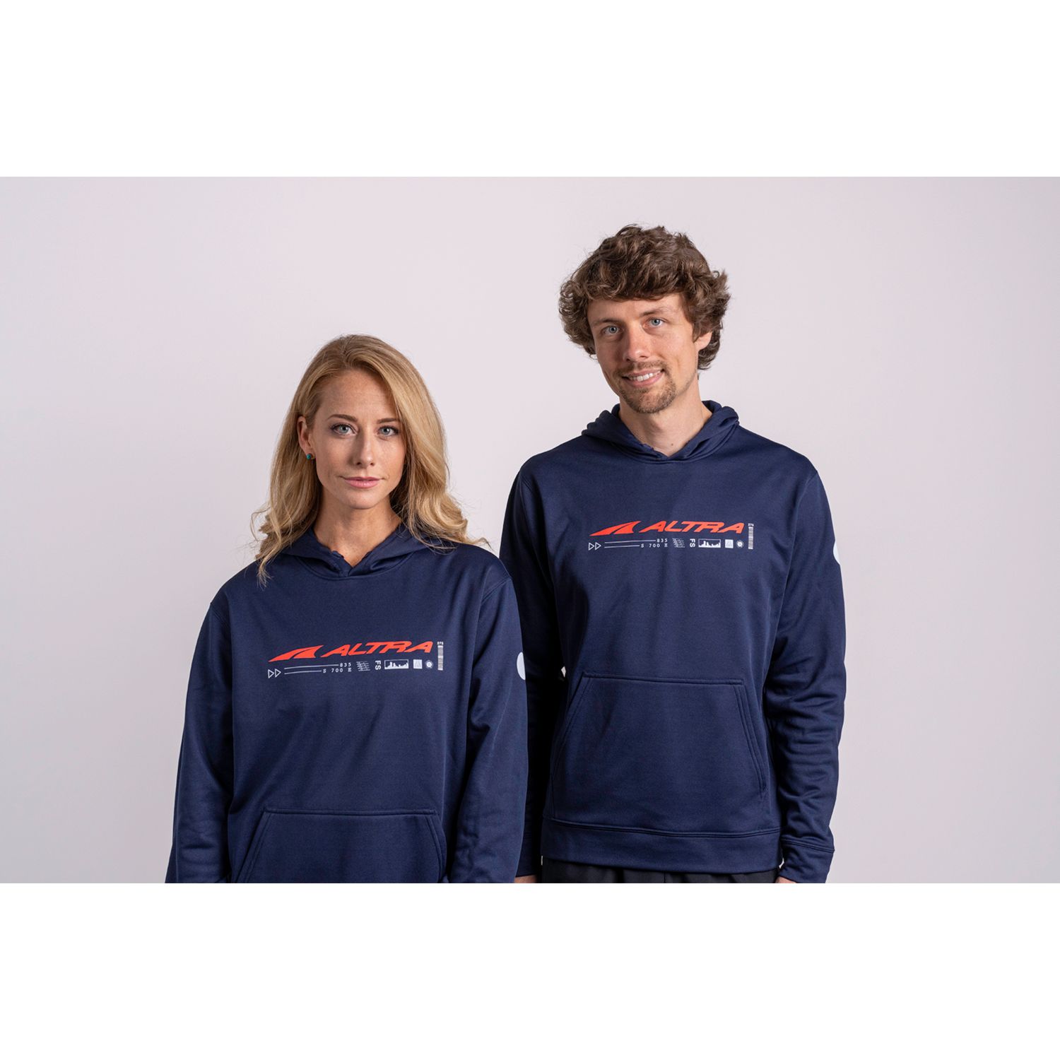 Sweat À Capuche Altra Classiche Femme Bleu Marine | France-17649509