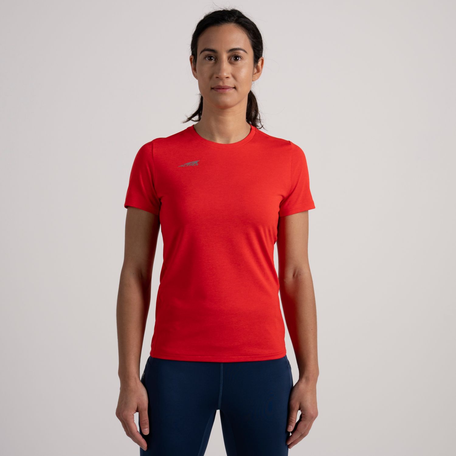 T Shirts Altra Core Femme Rouge | France-37014289