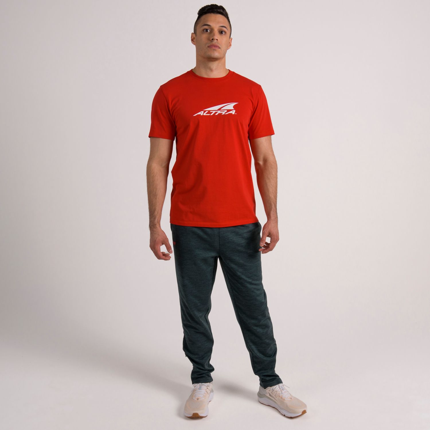 T Shirts Altra Everyday Recycled Homme Rouge | France-76509139