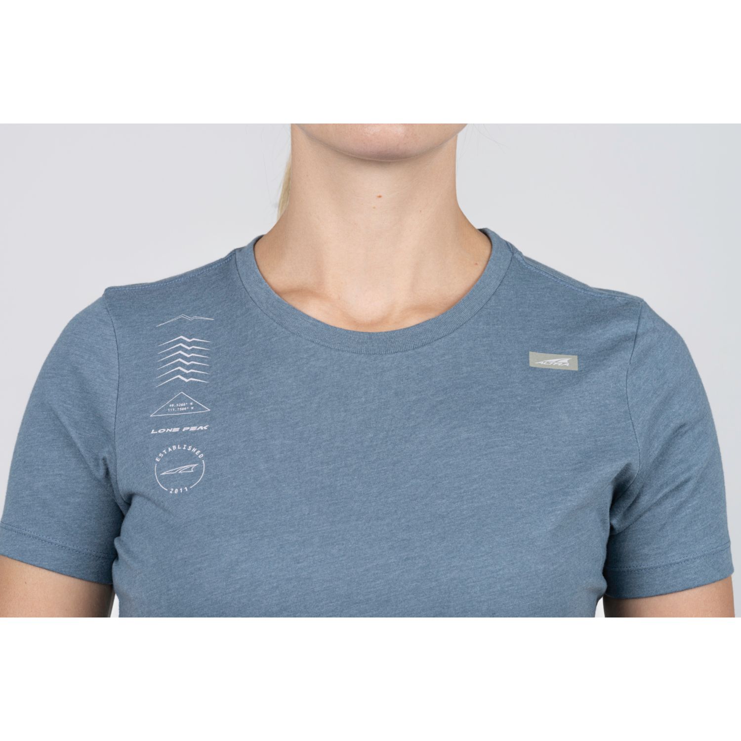 T Shirts Altra Legend Femme Bleu | France-45867039