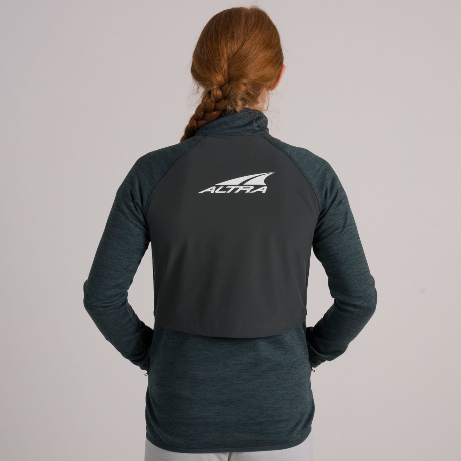 Veste De Course Altra Everyday Hybride Femme Vert Foncé | France-51709839