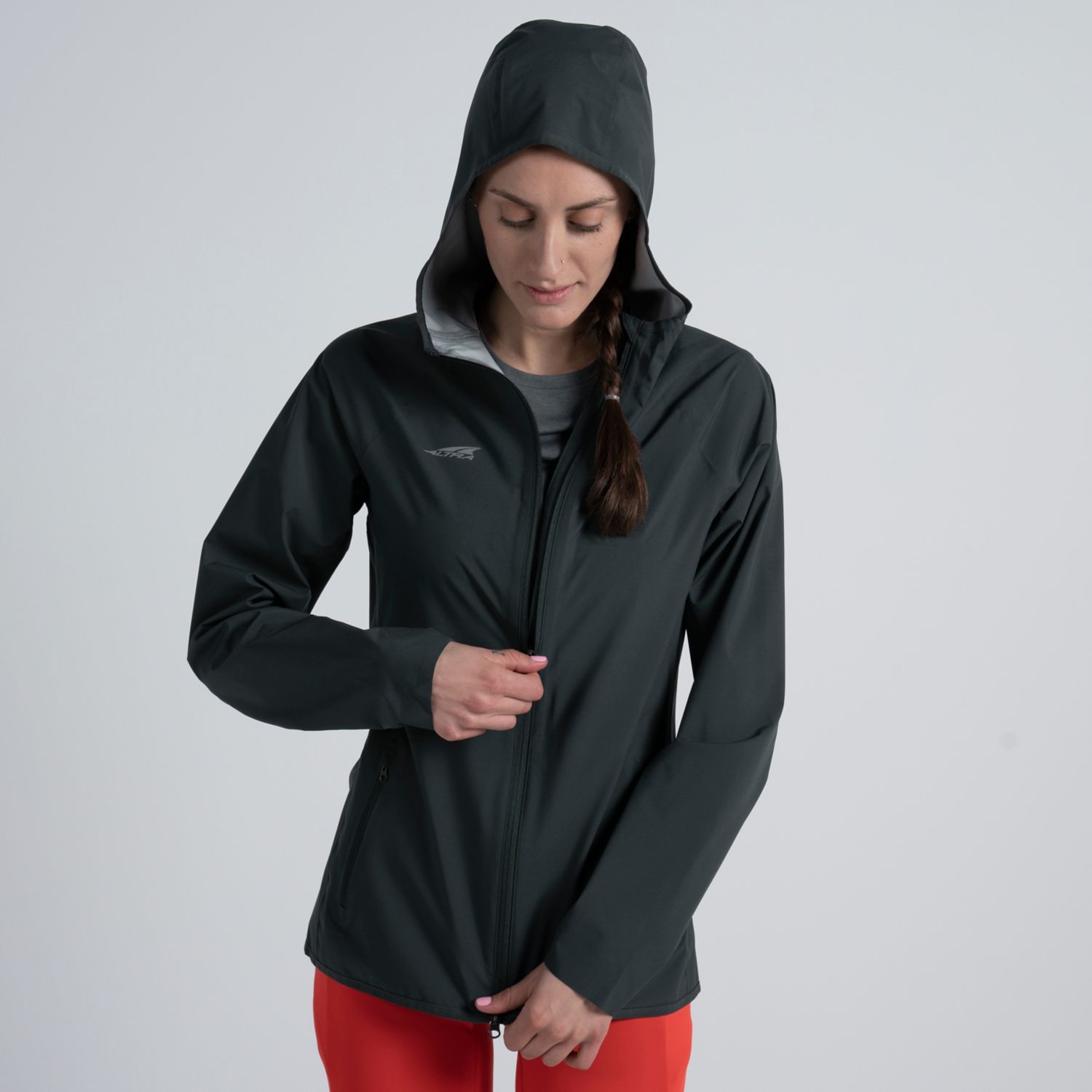 Veste De Course Altra Imperméables Femme Vert Foncé | France-84607359