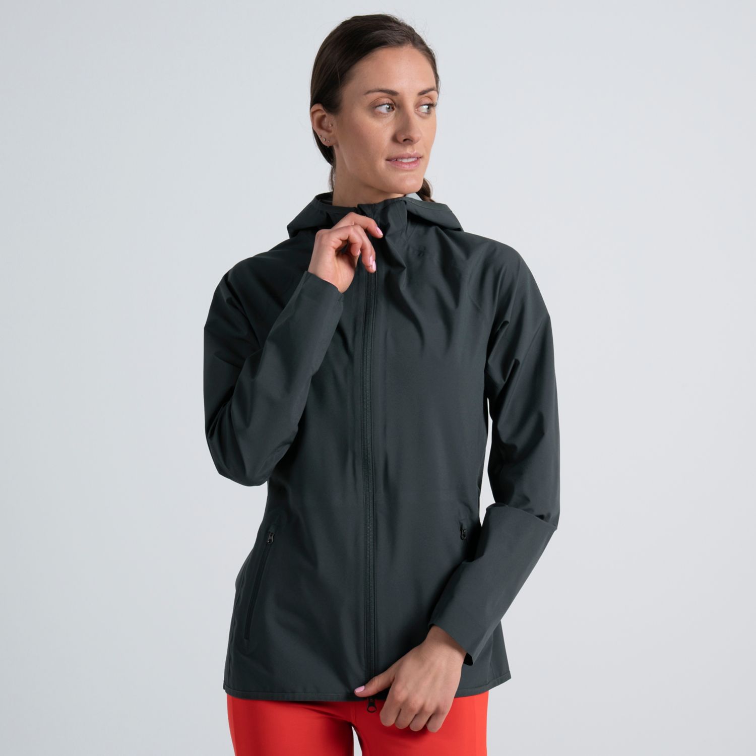 Veste De Course Altra Imperméables Femme Vert Foncé | France-84607359