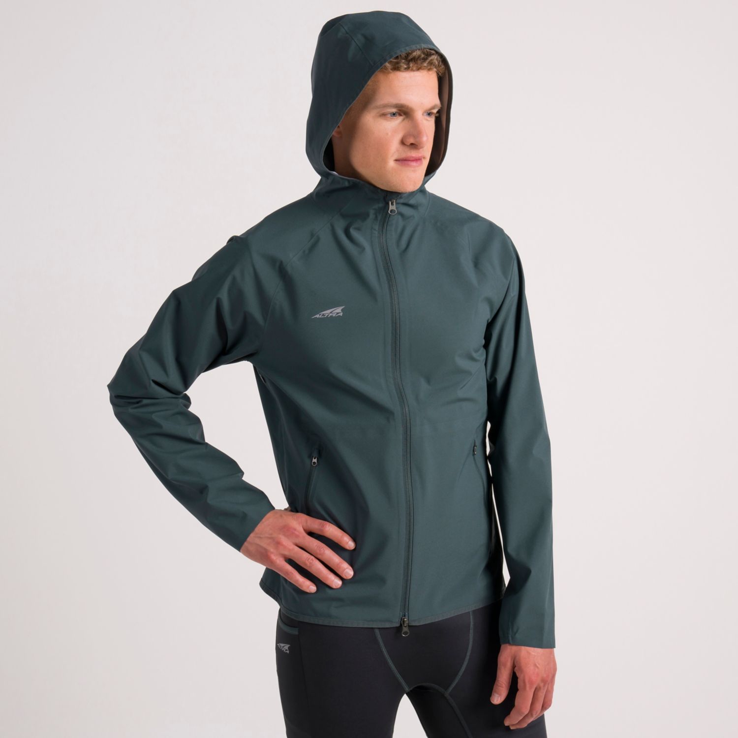 Veste De Course Altra Imperméables Homme Vert Foncé | France-61534909